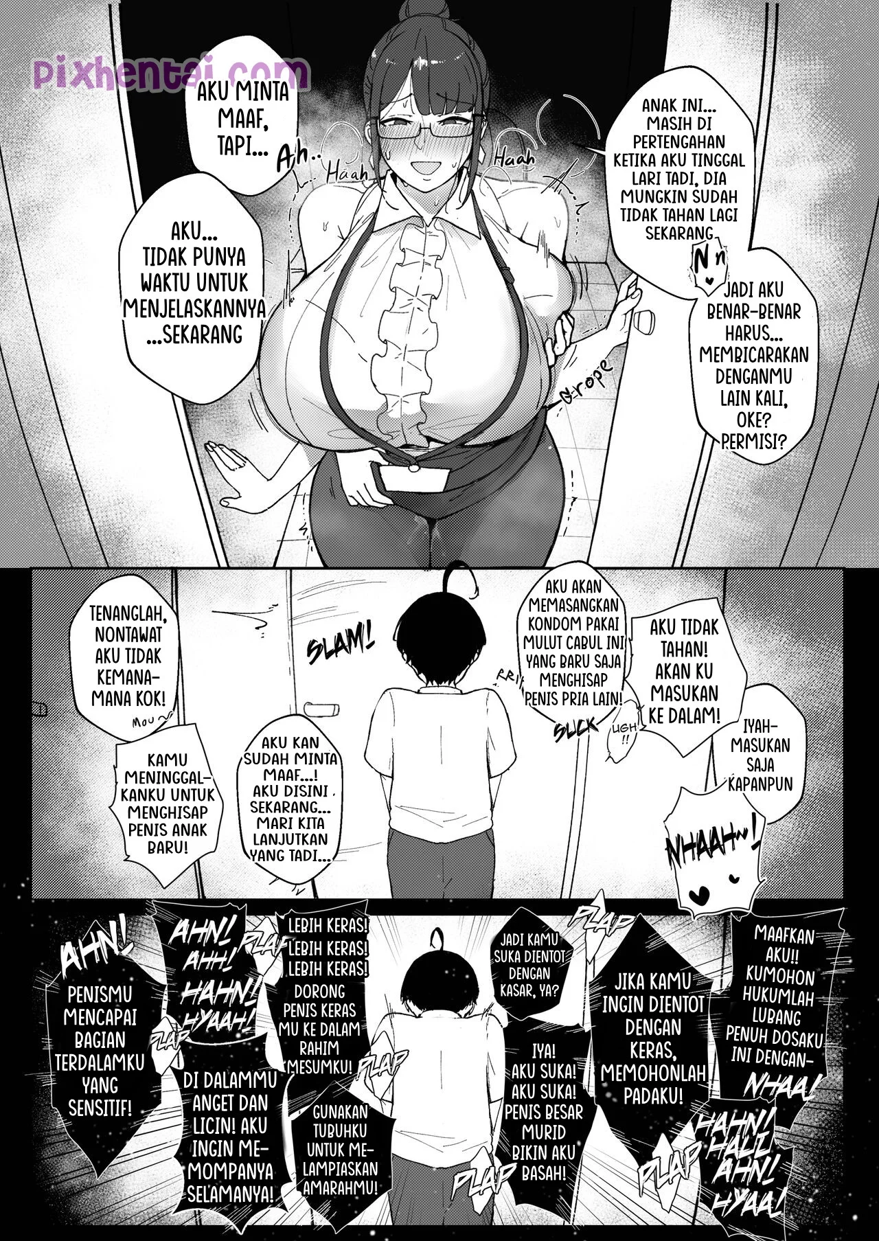 Komik hentai xxx manga sex bokep Good Teachers Bu Guru Montok bikin semangat belajar 18